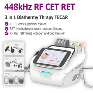 448kHz RF TECAR Therapy CET RET Diathermy Indiba Machine