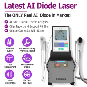 Professional Laser Hair Removal Machine with AI system