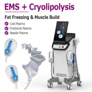 Vertical EMS Body Sculpting + Cryo Fat Freezing Machine